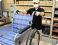 車椅子の整備例